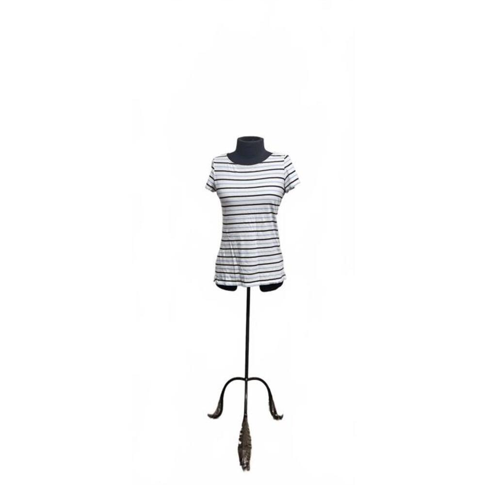 Boden Classic Black and White Striped Women's T-Shirt